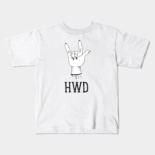 HWD - Funky Design, Rock and Roll Kids T-Shirt